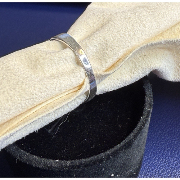 Vintage Sterling Silver Ring Open Circles GR Mark Size 8 Artisan Band 925 - Picture 13 of 16